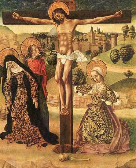 MASTER of Budapest Crucifixion china oil painting image